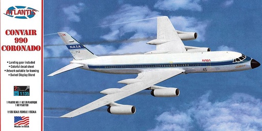 [ATLANTIS AMCH254  ] ATLANTIS AMCH254  1/135 Convair 990 Jet airliner 