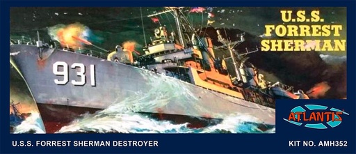 [ATLANTIS AMCH352  ] ATLANTIS AMCH352  1/319 USS Forrest Sherman, DD-931 