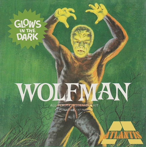 [ATLANTIS AMCA450  ] ATLANTIS AMCA450  1/8 Lon Chaney Jr, The Wolfman, édition limitée 