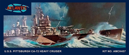 [ATLANTIS AMCH457  ] ATLANTIS AMCH457  1/480 USS Pittsburgh, CA-72 