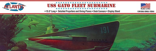 [ATLANTIS AMCL743  ] ATLANTIS AMCL743  1/240 Sous-marin de classe Gato 