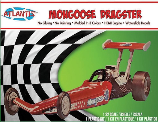 [ATLANTIS AMCH1120  ] ATLANTIS AMCH1120  Kit d'encastrement 1/32, American Rail Dragster 