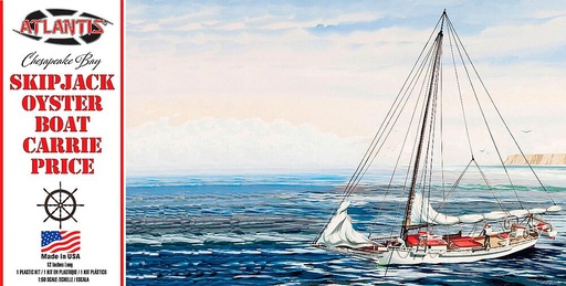 [ATLANTIS AMCP1160  ] ATLANTIS AMCP1160  1/60 Baie de Chesapeake, bateau à huîtres Skipjack 