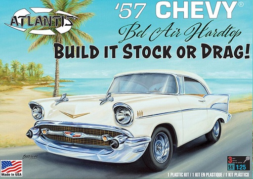 [ATLANTIS AMCH1371  ] ATLANTIS AMCH1371  1/25 Chevy Bel Air de 1957 