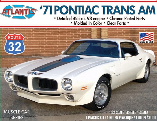 [ATLANTIS AMCM2009  ] ATLANTIS AMCM2009  1/32 1971 Pontiac Firebird Route 32 