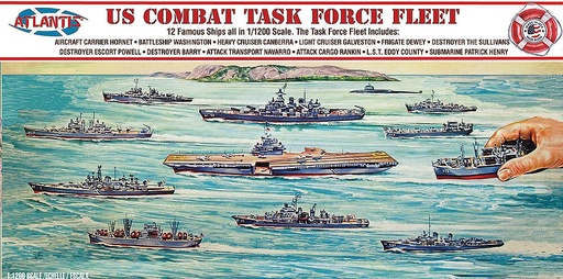 [ATLANTIS AMCR6300  ] ATLANTIS AMCR6300  1/1200 US Navy Task Force Set,12 navires 