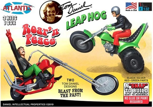 [ATLANTIS AMCM6600  ] ATLANTIS AMCM6600  Roar`n Peace Leap Hog Snap 2 Pack Tom Daniel 