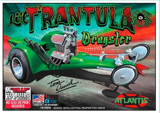 [ATLANTIS AMCM6651  ] ATLANTIS AMCM6651  1/32 Li'l Trantula Tom Daniel, kit de snap 