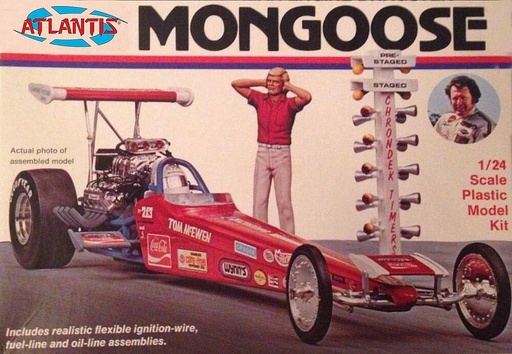 [ATLANTIS AMCM7529  ] ATLANTIS AMCM7529  1/24 Tom McEwen Dragster à moteur arrière 