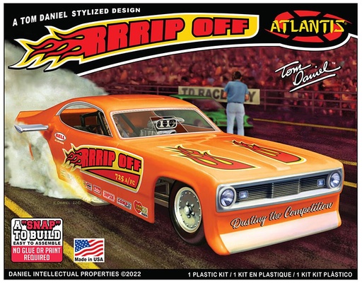 [ATLANTIS AMCM8277  ] ATLANTIS AMCM8277  1/32 Snap Tom Daniel RRRRip Off Funny Car 