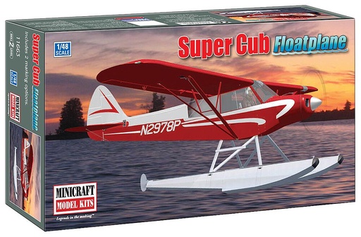 [MINICRAFT 11663  ] MINICRAFT 11663  1/48 Piper Super Cub hydravion 