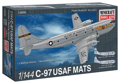 [MINICRAFT 14695  ] MINICRAFT 14695  1/144 C-97 USAF MATS 