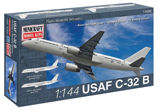 [MINICRAFT 14696  ] MINICRAFT 14696  1/144 Boeing C-32B USAF 