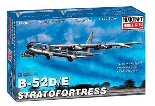 [MINICRAFT 14745  ] MINICRAFT 14745  1/144 B52D/E Stratofortress 