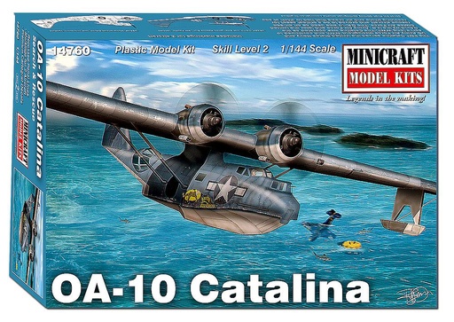 [MINICRAFT 14760  ] MINICRAFT 14760  1/144 OA-10A USAAF WWII 