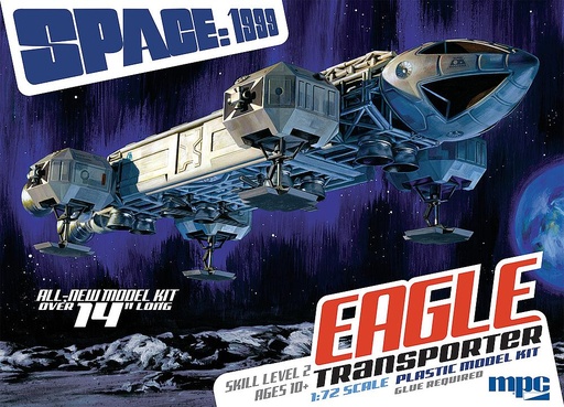 [MPC MPC913/12  ] MPC MPC913/12  1/72 Space : 1999, 14 pouces Eagle Transporter 