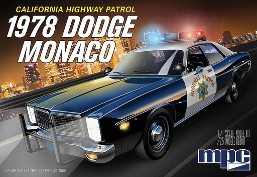 [MPC MPC922/12  ] MPC MPC922/12  1/25 Dodge Monaco 1978, Police Car CHP 