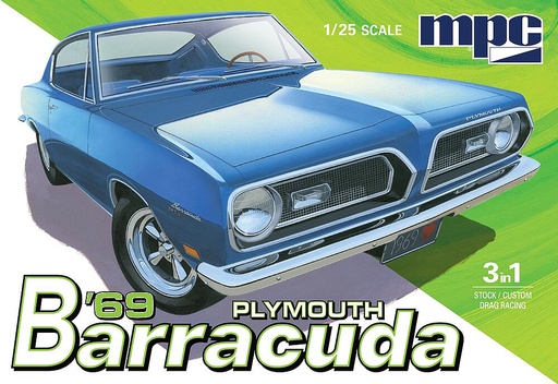 [AMT MPC994/12  ] AMT MPC994/12  1/25 1969 Plymouth Barracuda 