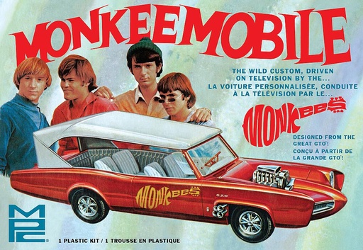 [MPC MPC996M/12  ] MPC MPC996M/12  1/25 Monkeemobile TV Car 