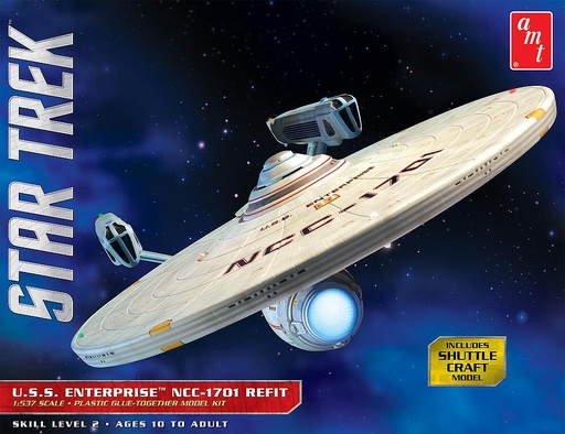 [AMT AMT1080/06  ] AMT AMT1080/06  1/537 Star Trek USS Enterprise Refit 