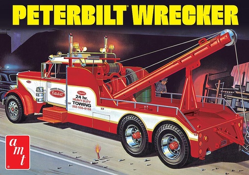 [AMT AMT1133/06  ] AMT AMT1133/06  1/25 Peterbilt 359 Wrecker 