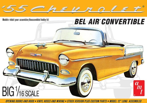 [AMT AMT1134/06  ] AMT AMT1134/06  1/16 1955 Chevy Bel Air Convertible 