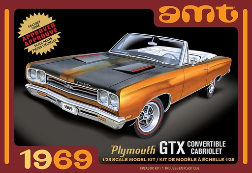 [AMT AMT1137M/12  ] AMT AMT1137M/12  1/25 Plymouth GTX 1969 