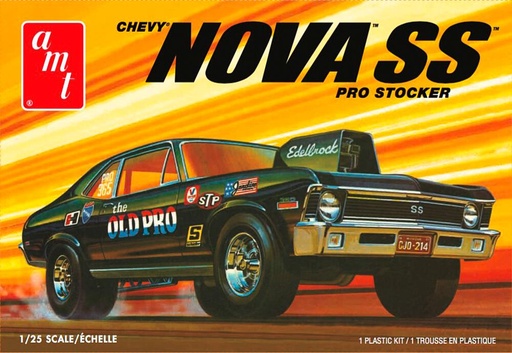 [AMT AMT1142M/12  ] AMT AMT1142M/12  1/25 1972 Chevy Nova SS Old Pro 2T 