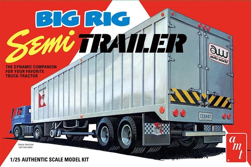 [AMT AMT1164/06  ] AMT AMT1164/06  1/25 Big Rig Semi remorque 