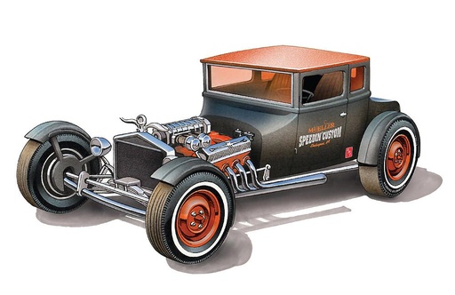 [AMT AMT1167/12  ] AMT AMT1167/12  1/25 1925 Ford T Chopped 