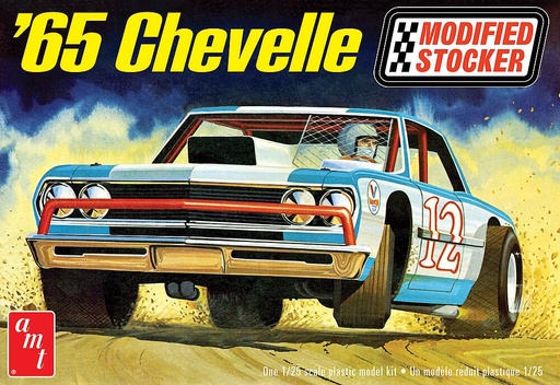 [AMT AMT1177/12  ] AMT AMT1177/12  1/25 Chevelle 1966 modifiée Stocker 