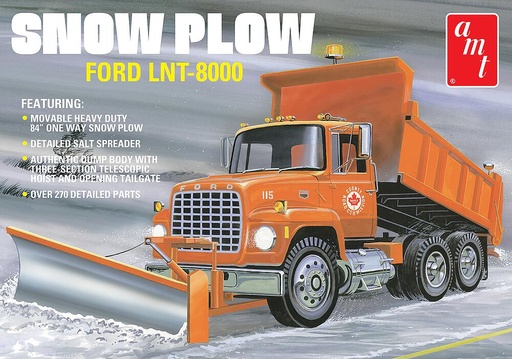 [AMT AMT1178/06  ] AMT AMT1178/06  1/25 Ford LNT-8000 Chasse-neige 