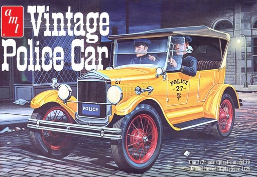 [AMT AMT1182/12  ] AMT AMT1182/12  1/25 1927 Ford T Police 