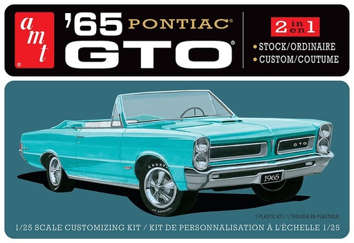 [AMT AMT1191M/12  ] AMT AMT1191M/12  1/25 Pontiac GTO de 1965 