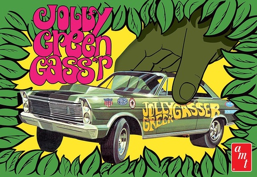 [AMT AMT1192/12  ] AMT AMT1192/12  1/25 1965 Ford Galaxie Jolly Green Gasser 