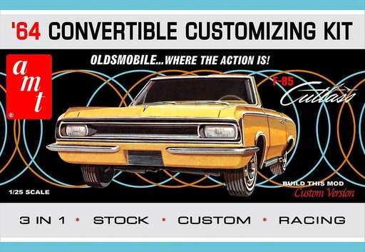 [AMT AMT1200/12  ] AMT AMT1200/12  1/25 1964 Oldsmobile Cutlass F-85 Convertible 