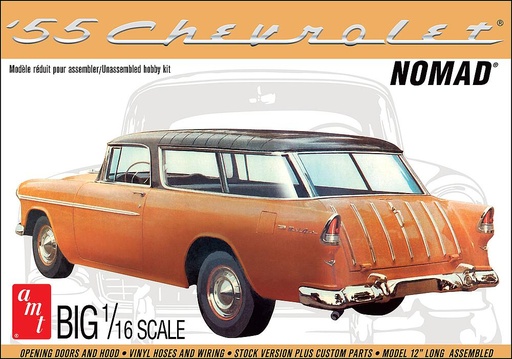 [AMT AMT1005/06  ] AMT AMT1005/06  1/16 1955 Chevy Nomad wagon 