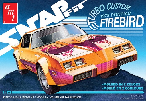 [AMT AMT1211M/12  ] AMT AMT1211M/12  1/25 1979 Pontiac Firebird Turbo Custom (Snap) 