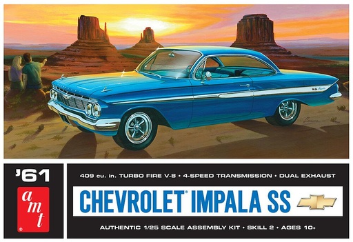 [AMT AMT1013/12  ] AMT AMT1013/12  1/25 1961 Chevy Impala SS 