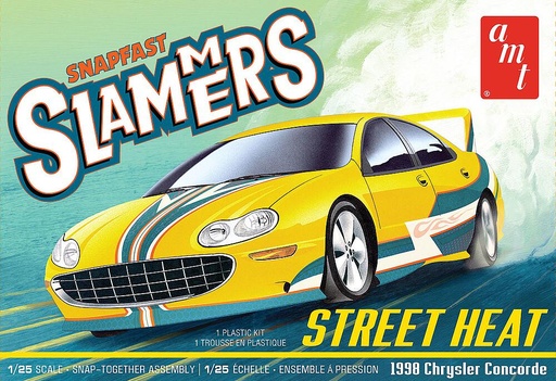 [AMT AMT1227M/12  ] AMT AMT1227M/12  1/25 Chrysler Concorde 1998, Street Heat, Slammers 