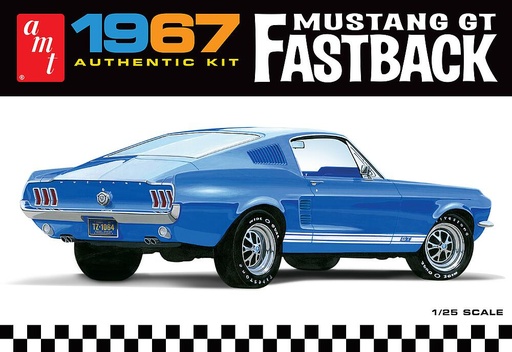 [AMT AMT1241/12  ] AMT AMT1241/12  1/25 Ford Mustang GT Fastback 1967 