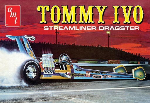 [AMT AMT1254/12  ] AMT AMT1254/12  1/25 Tommy Ivo Streamliner Dragster 