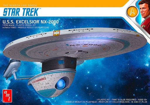 [AMT AMT1257M/12  ] AMT AMT1257M/12  1/1000 Star Trek USS Excelsior 