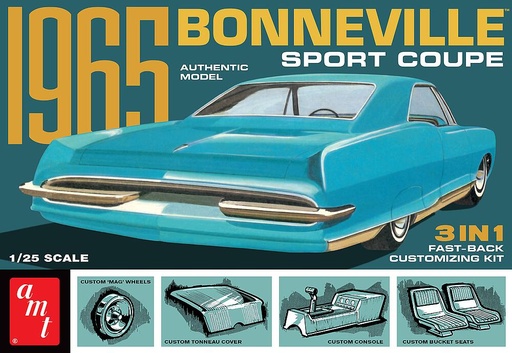 [AMT AMT1260/12  ] AMT AMT1260/12  1/25 Pontiac Bonneville 1965 
