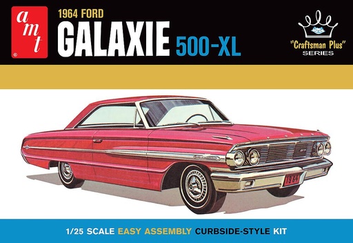 [AMT AMT1261/12  ] AMT AMT1261/12  1/25 1964 Ford Galaxie, craftsma plus series 