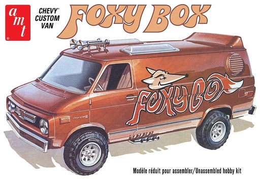 [AMT AMT1265/12  ] AMT AMT1265/12  1/25 1975 Chevy Van Foxy Box 