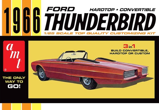 [AMT AMT1328/12  ] AMT AMT1328/12  1/25 Ford Thunderbird Hardtop 1966 