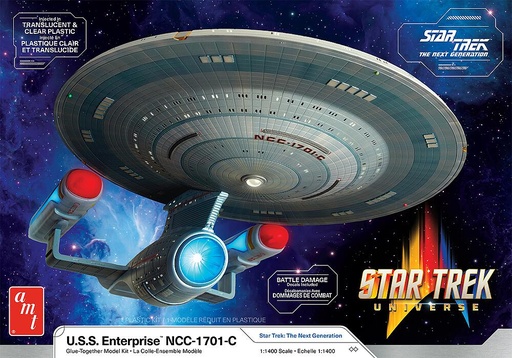 [AMT AMT1332M/12  ] AMT AMT1332M/12  1:1400 Star Trek USS Enterprise NCC 1701 C 