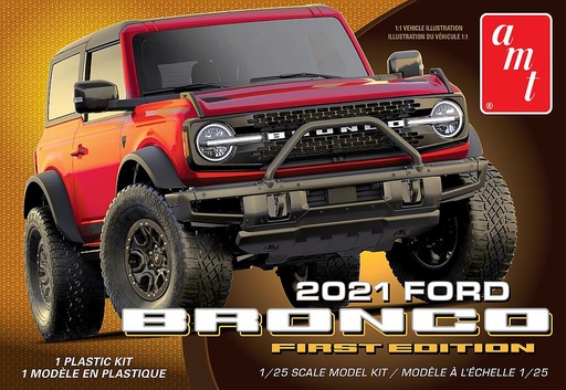 [AMT AMT1343/12  ] AMT AMT1343/12  1/25 2021 Ford Bronco 1st Edition 