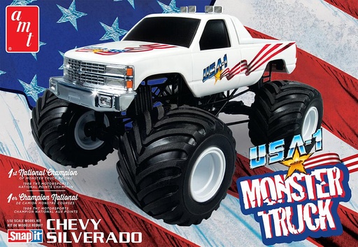 [AMT AMT1351M/12  ] AMT AMT1351M/12  1/32 USA-1, Monster Truck 